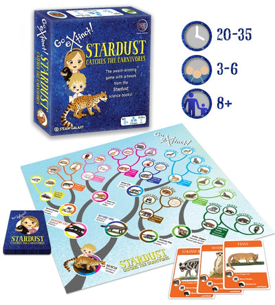 Game: Go Extinct! Stardust Catches the Carnivores